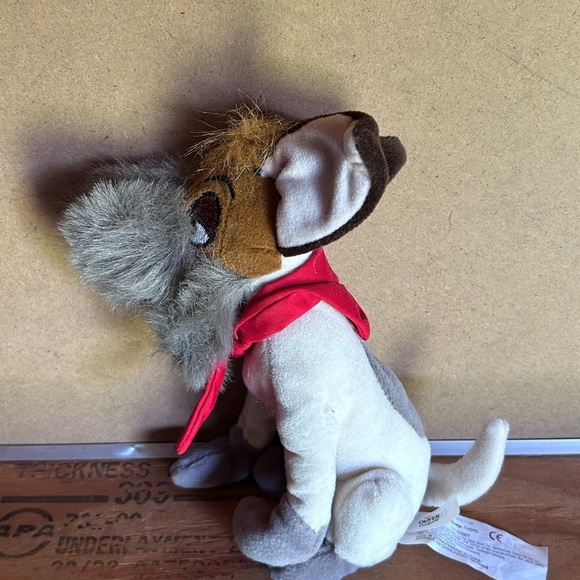Disney Other - Disney Oliver & Company Dodger Dog Plush 7" Stuffed Animal Beans